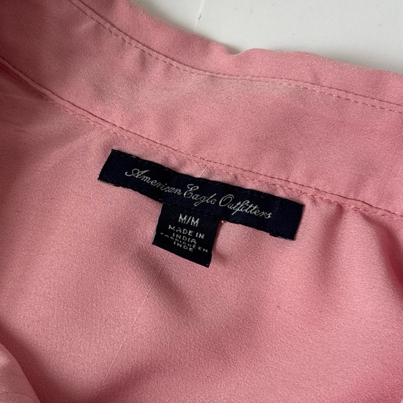 Pink Button Up Blouse - Picture 10 of 11